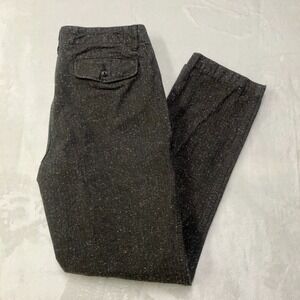 Taylor Stitch Mens 35x32 (Fits 32x32) Chino Pants  Salt Pepper Gray Straight Leg